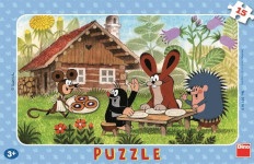 Puzzle krteček na návštěvě